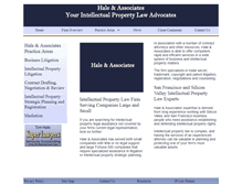 Tablet Screenshot of haleiplaw.com